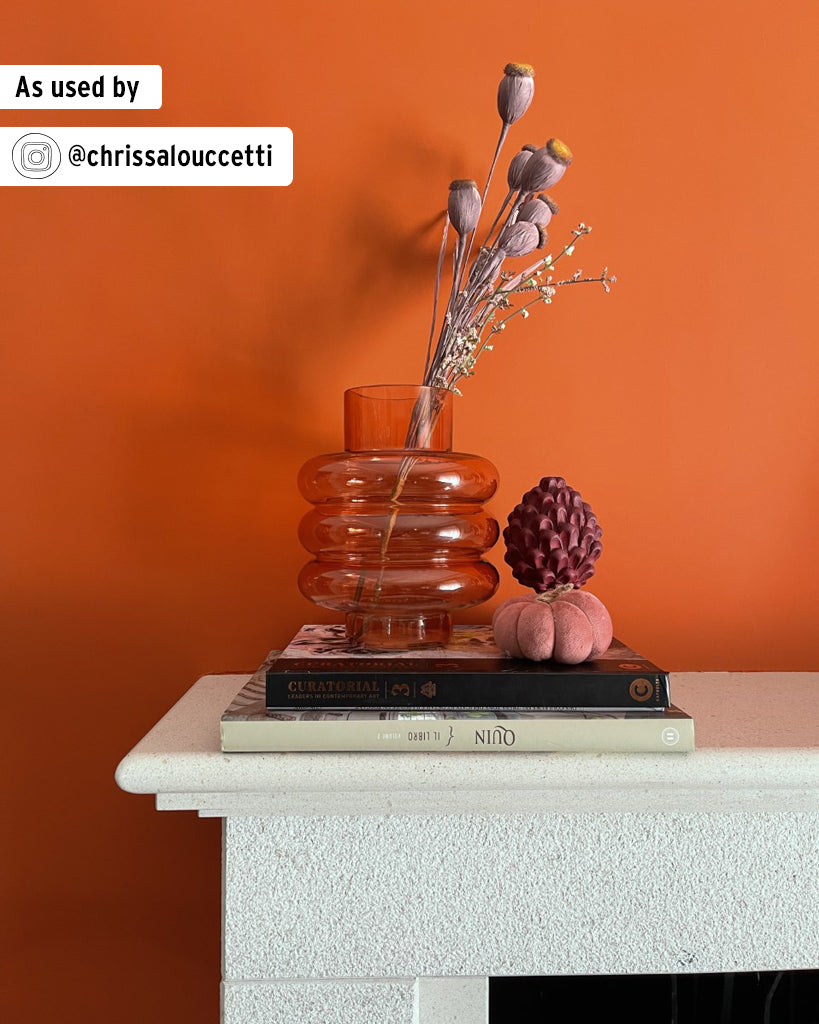 Espacio decorado con Wall Paint Riad Terracotta, foto de cliente