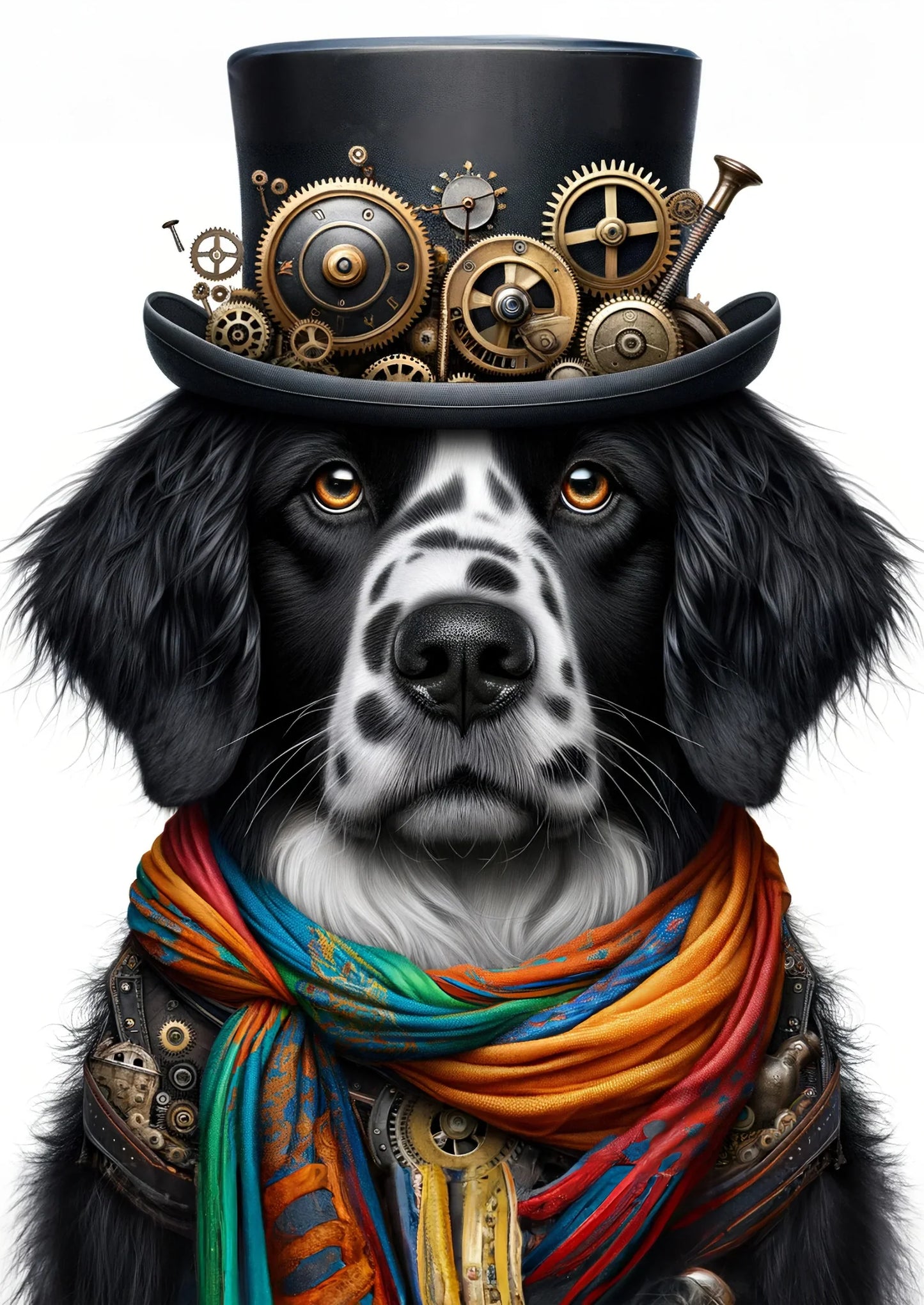 Diego Dog - Mint by Michelle Decoupage-Papier