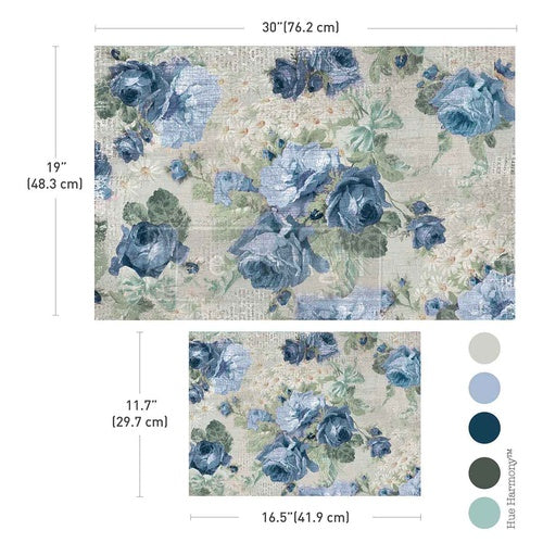 Redesign Decoupage Double Fiber Paper Set – Meadow Melodies