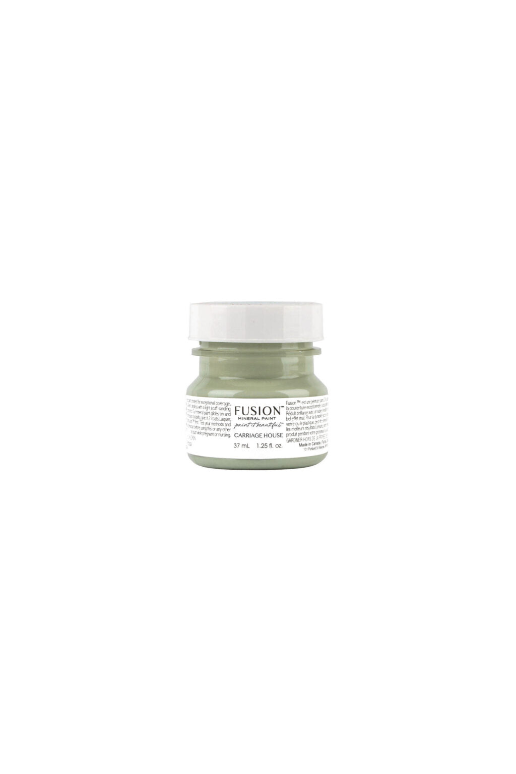 Muestra tester Carriage House verde gris Fusion Mineral Paint 37ml
