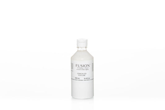 Fusion Crackled Texture efecto pintura agrietada envejecida sobre mueble