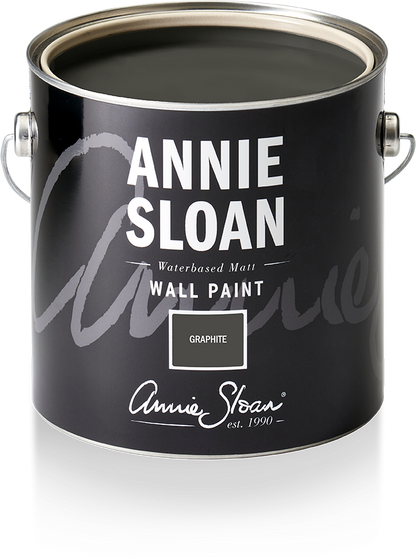 Lata de 2,5 litros de Wall Paint Graphite de Annie Sloan