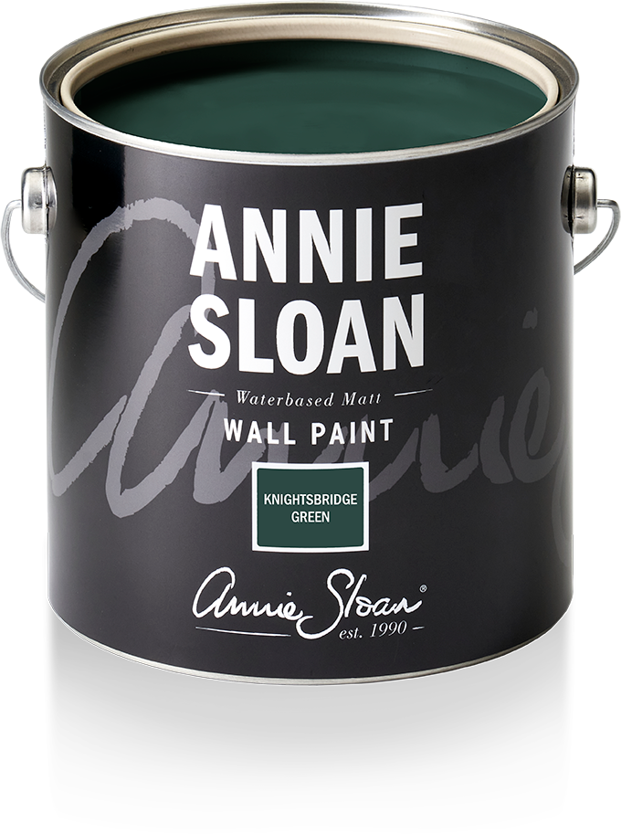 Lata de 2,5 litros de Wall Paint Knightsbridge Green de Annie Sloan