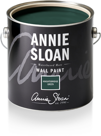 Lata de 2,5 litros de Wall Paint Knightsbridge Green de Annie Sloan