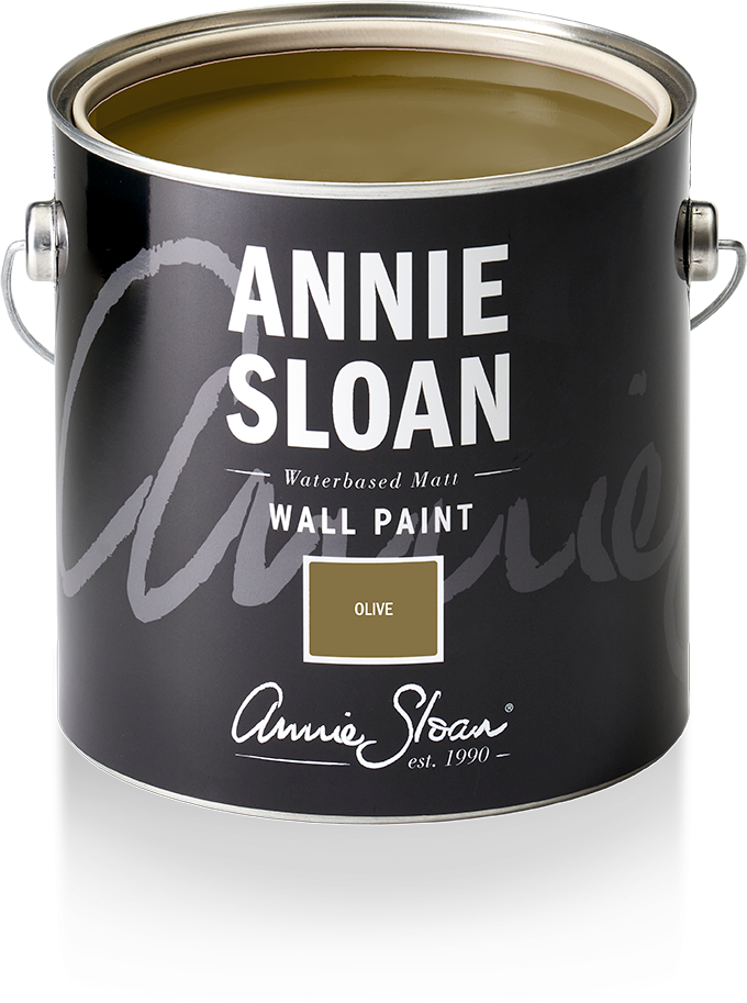 Lata de 2,5 litros de Wall Paint Olive de Annie Sloan