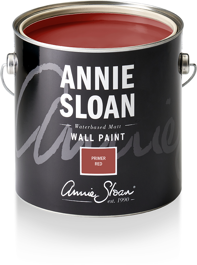 Lata de 2,5 litros de Wall Paint Primer Red de Annie Sloan