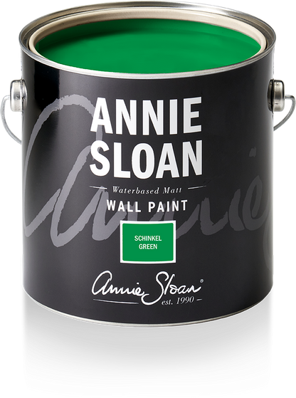 Lata de 2,5 litros de Wall Paint Schinkel Green de Annie Sloan