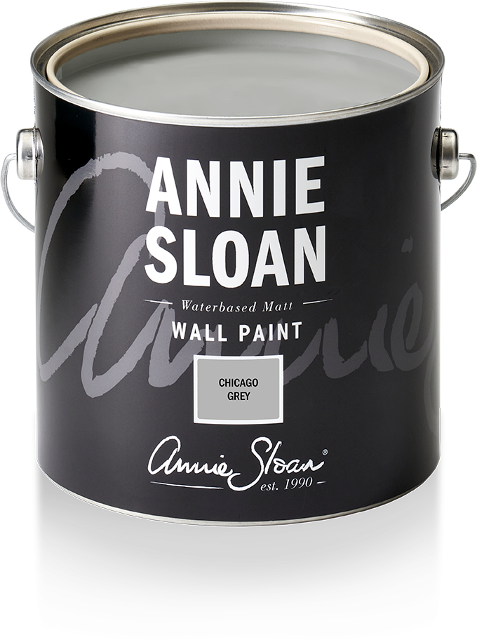 Lata de 2,5 litros de Wall Paint Chicago Grey de Annie Sloan