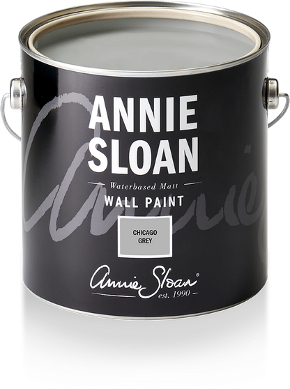 Lata de 2,5 litros de Wall Paint Chicago Grey de Annie Sloan