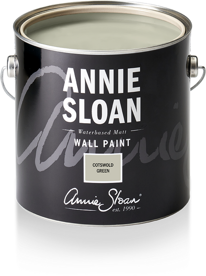 Lata de 2,5 litros de Wall Paint Cotswold Green de Annie Sloan