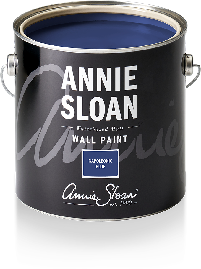 Lata de 2,5 litros de Wall Paint Napoleonic Blue de Annie Sloan