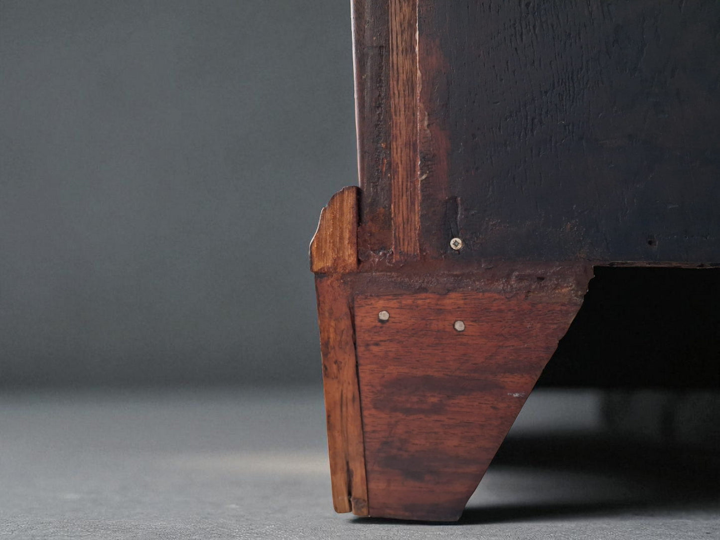 Bureau Secrétaire Antiguo Francés – Louis XVI Empire, Solid Mahogany, Circa 1790