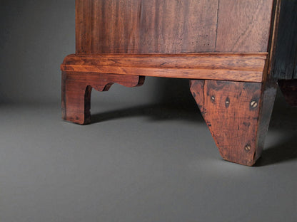 Bureau Secrétaire Antiguo Francés – Louis XVI Empire, Solid Mahogany, Circa 1790