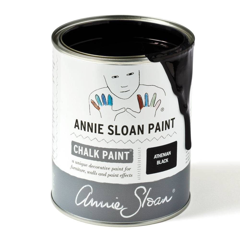 Athenian Black - Annie Sloan CHALK PAINT TM decorative paint 