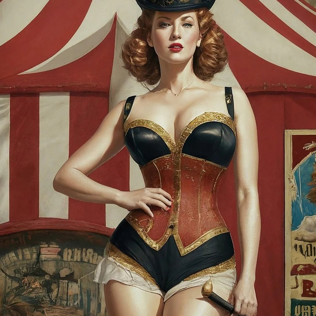 Karnevalskönigin – Mint by Michelle Decoupage-Papier