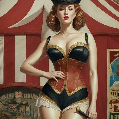 Karnevalskönigin – Mint by Michelle Decoupage-Papier