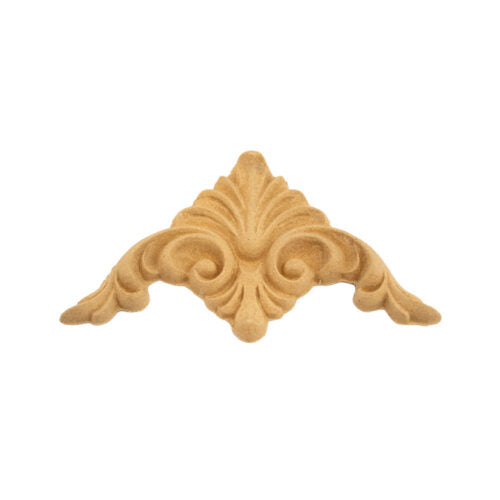 Moldura Flexiwood Crisalide 12.6x7.2cm - moldura flexible de madera termoformable Made in Italy para restauración de muebles
