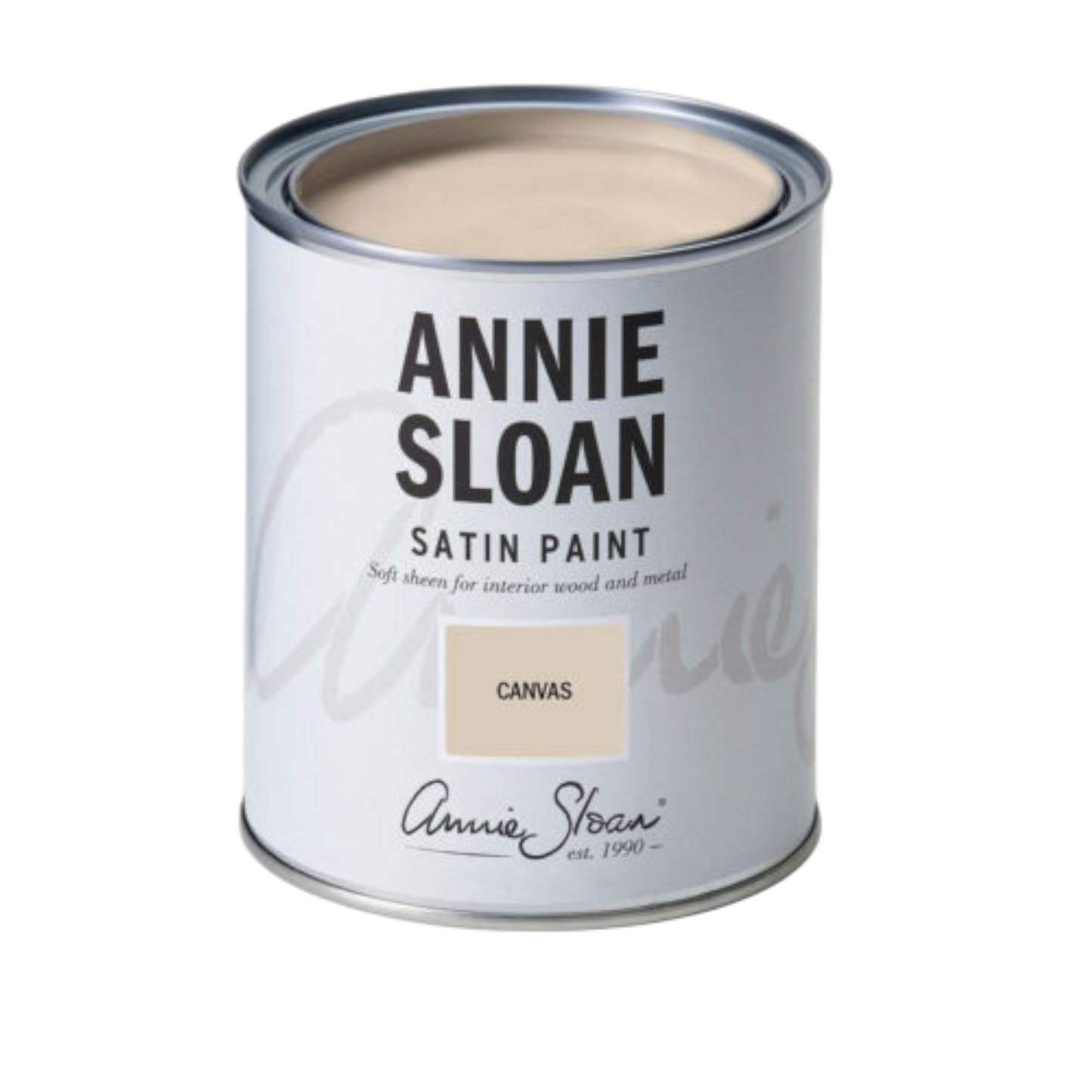 Canvas Satin Paint Annie Sloan 750ml beige blanco neutral pintura satinada decorativa