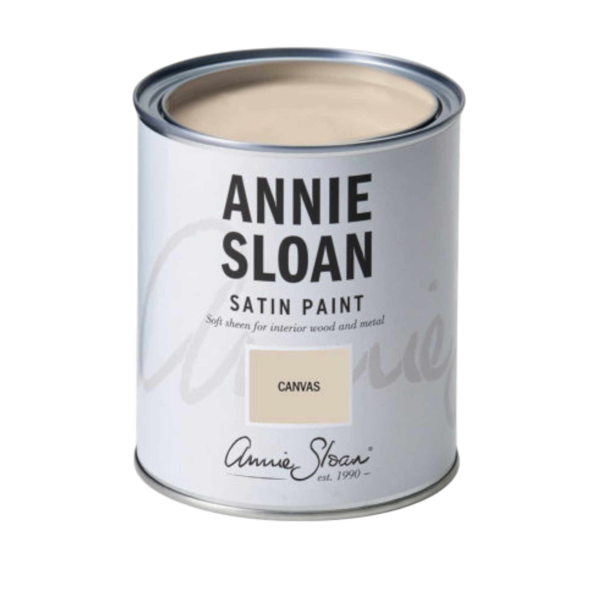 Canvas Satin Paint Annie Sloan 750ml beige blanco neutral pintura satinada decorativa