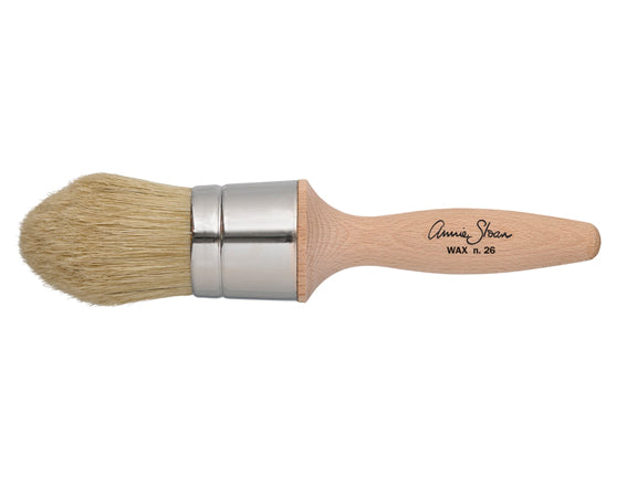 Brocha para Cera Annie Sloan tamaño grande - fibras sintéticas de última generación para aplicación uniforme de Chalk Paint Wax