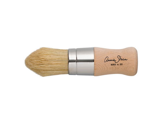Brocha para Cera Annie Sloan tamaño pequeño - ideal para detalles, molduras y proyectos pequeños con Chalk Paint Wax