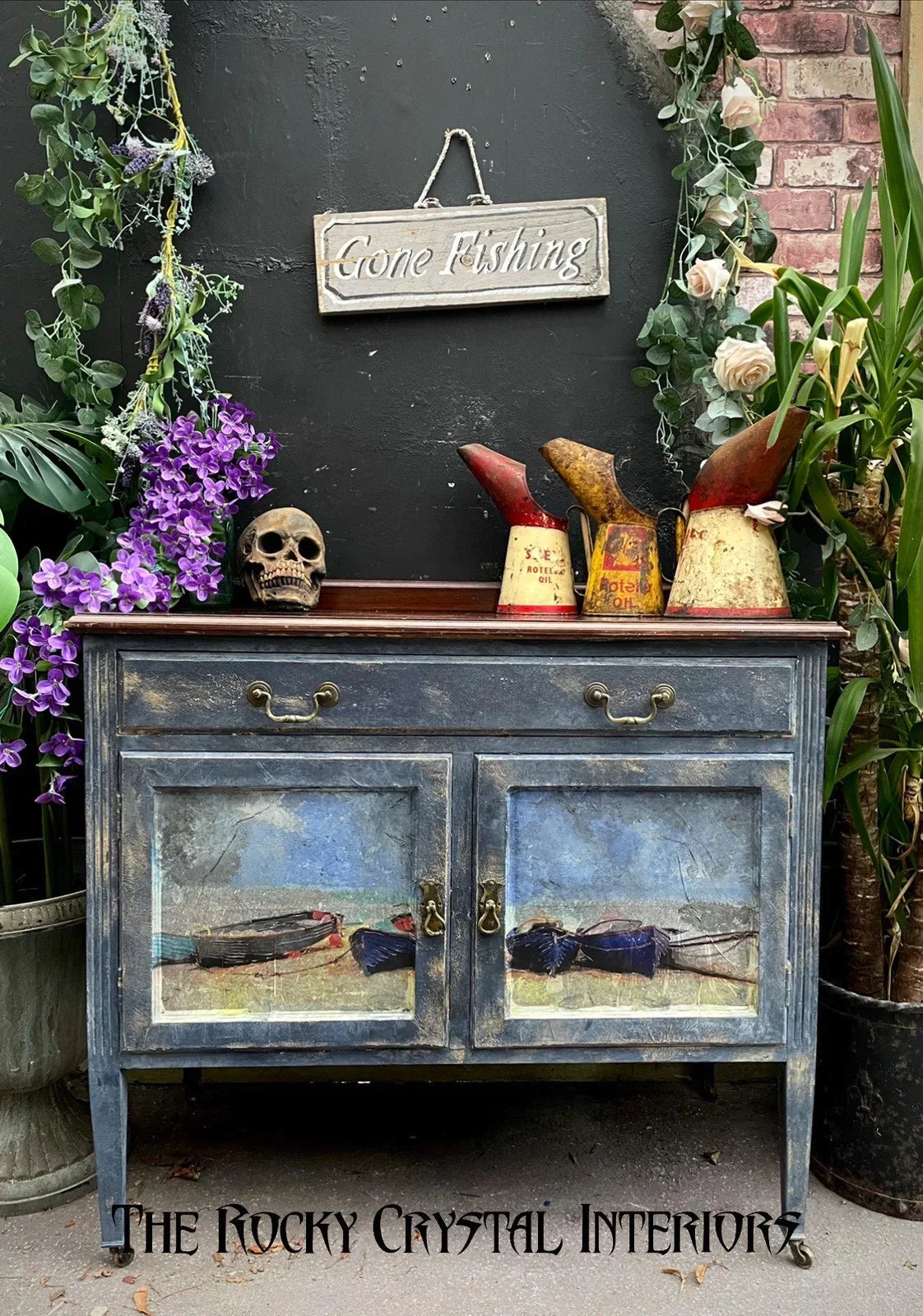 Coastal Blue - Mint by Michelle decoupage paper