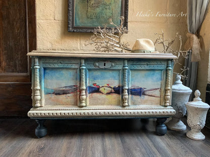 Coastal Blue - Mint by Michelle decoupage paper