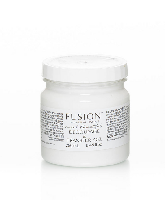 Fusion Mineral Paint – Decoupage - Transfer - Gel