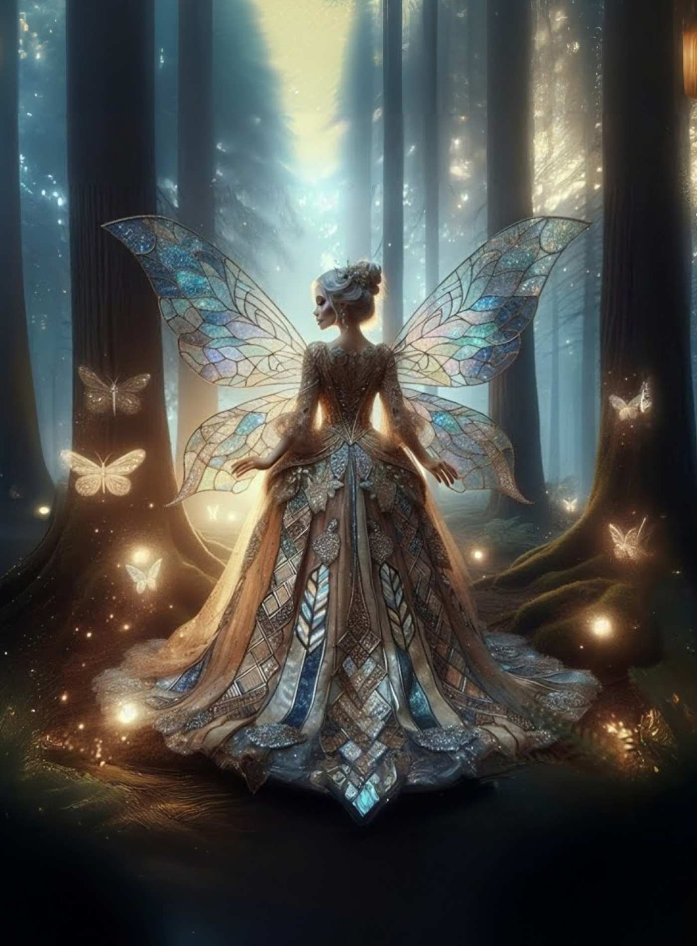 Verzaubert – Mint by Michelle Decoupage-Papier