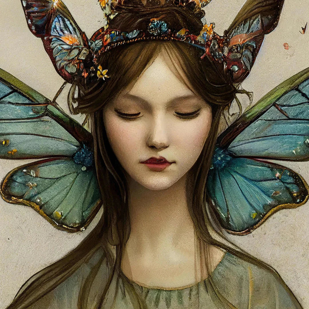 Feenprinzessin – Mint by Michelle Decoupage-Papier