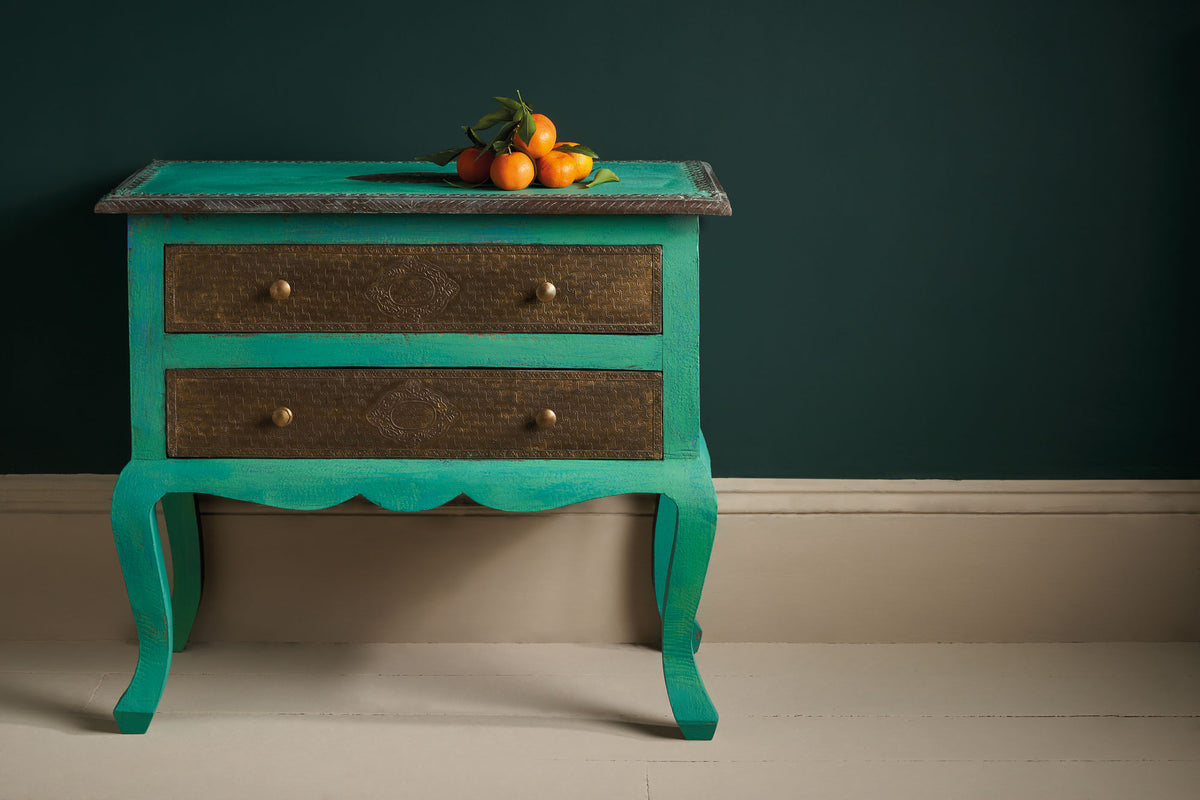 Pared en Wall Paint Knightsbridge Green de Annie Sloan