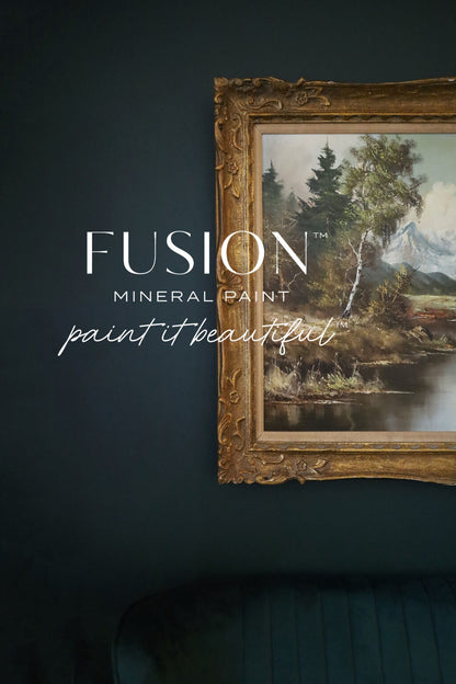 Mueble pintado con Fusion Mineral Paint Manor Green verde profundo