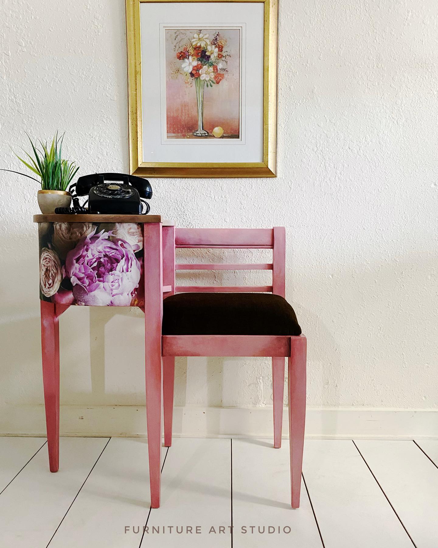 Moody Florals II - Mint by Michelle Decoupage-Papier