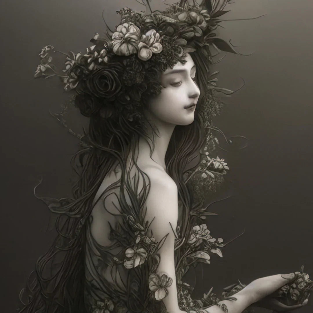 Sirene – Mint von Michelle Decoupage-Papier