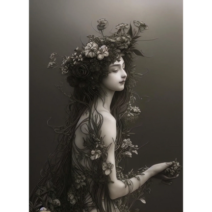 Sirene – Mint von Michelle Decoupage-Papier