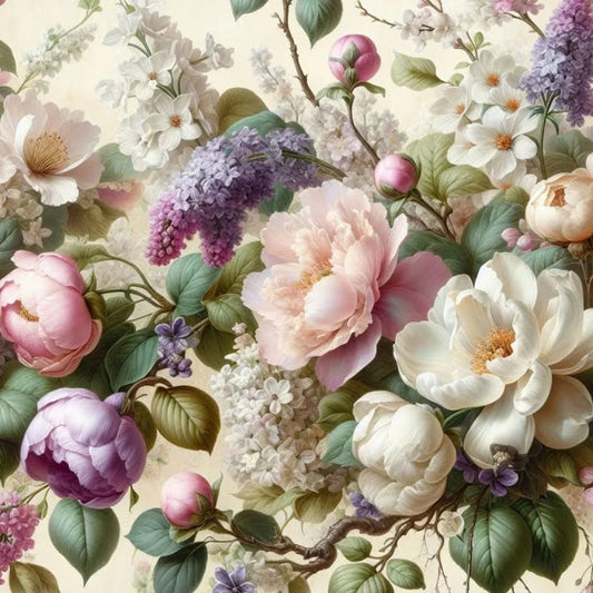 Frühlingsserenade – Decoupagepapier von Mint by Michelle