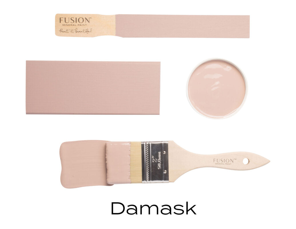 Color Raw Silk beige rosado delicado Fusion Mineral Paint