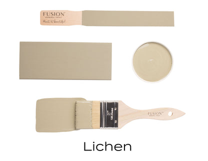 Color Lichen gris verdoso suave y sereno Fusion Mineral Paint