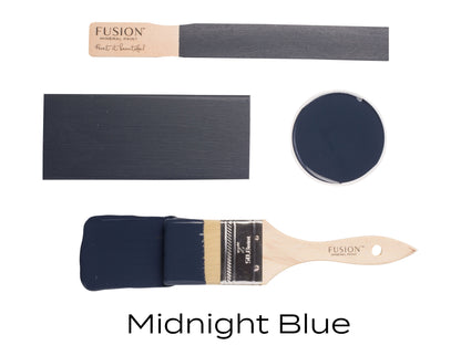 Color Midnight Blue azul marino profundo Fusion Mineral Paint