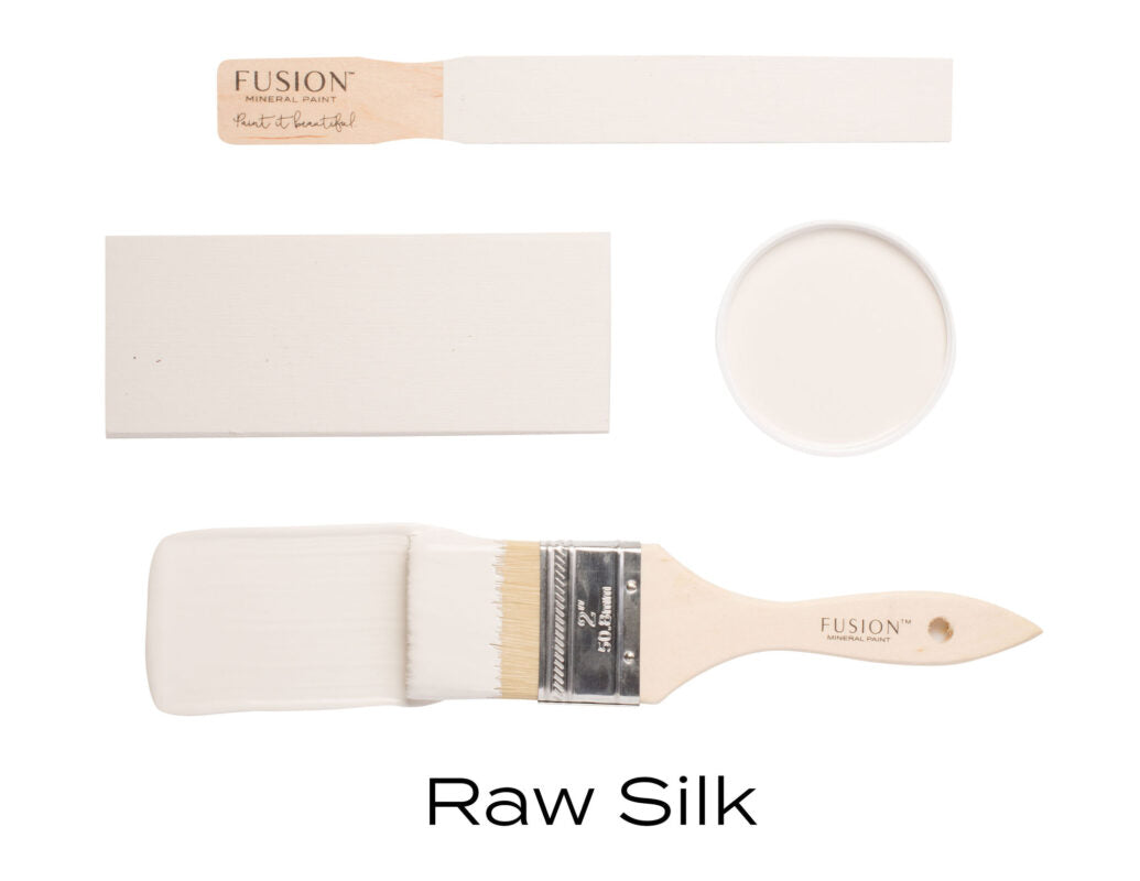 Color Raw Silk blanco cálido delicado Fusion Mineral Paint