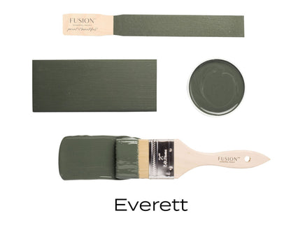 Color Everett verde oliva envejecido Fusion Mineral Paint