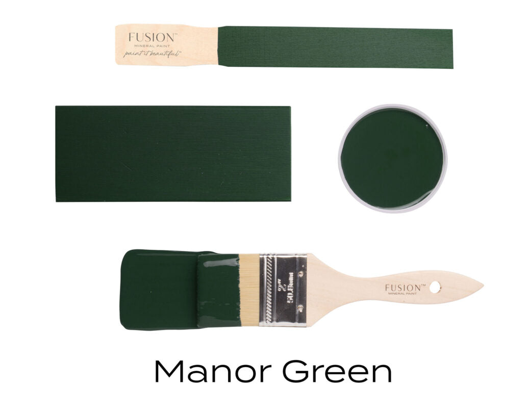 Color Manor Green verde profundo opulento Fusion Mineral Paint