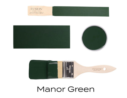 Color Manor Green verde profundo opulento Fusion Mineral Paint