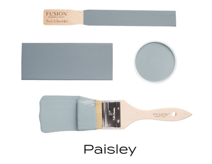 Color Paisley azul multitono mágico Fusion Mineral Paint