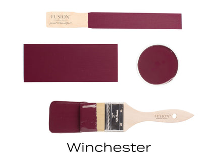 Color Winchester rojo burdeos barroco Fusion Mineral Paint