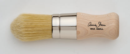 Brocha para Cera Annie Sloan 2024 con fibras veganas sintéticas - herramienta profesional sostenible para aplicación de Chalk Paint Wax