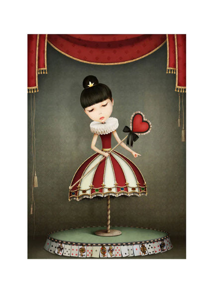 apel decorativo Fairy Queen A3 A1 - Mint by Michelle shabby chic