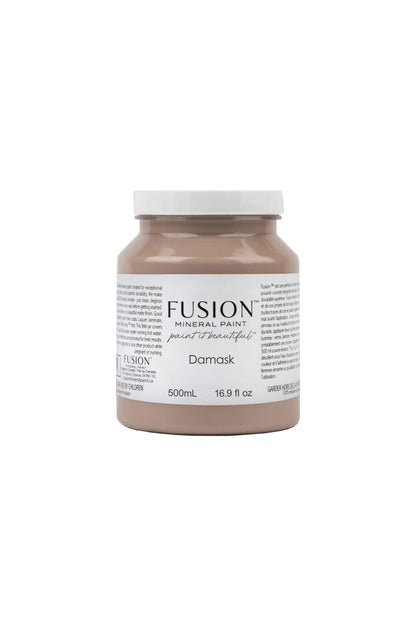 Bote Fusion Mineral Paint Raw Silk beige rosado 37ml 500ml