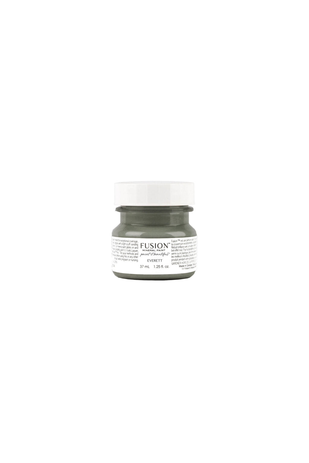 Muestra tester Everett verde oliva Fusion Mineral Paint 37ml