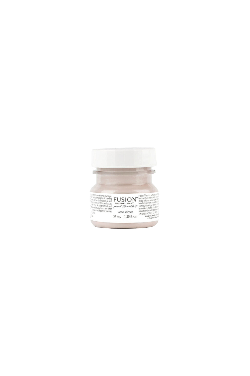 Muestra tester Rose Water rosa neutro Fusion Mineral Paint 37ml